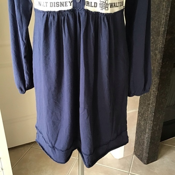Disneyland Resort Dress MEDIUM Hoodie Walt Disney World ‘71 Navy Blue White RARE - Picture 11 of 16